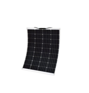 100w pudusolar semi-flexible lightweight curve balcony solar panel